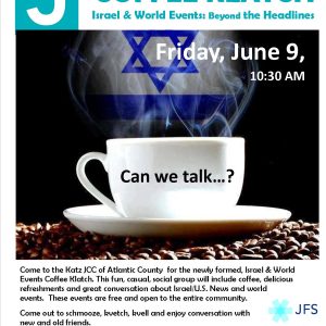 Coffee Klatch @ Jewish Community Center | Margate City | New Jersey | United States