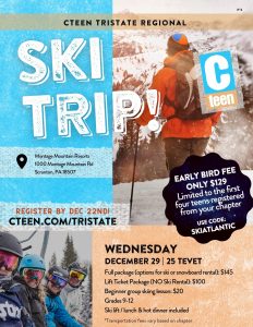 CTeen TriState Regional Ski Trip