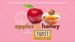 "Apples and Honey with A Twist" @ Twist Pretzels & Ice Cream